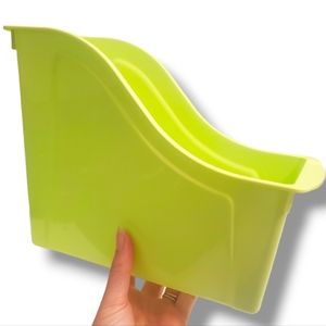 ♥️ 4 for $25 ♥️ #E New Bright Green Book Bin Holder